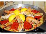 Paella aux fruits de mer