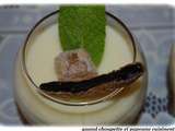 Panna cotta au gingembre