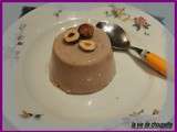 Panna cotta aux ferrero rocher