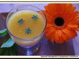 Panna cotta vanille-puree d'ananas