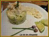 Parmentiers aux miettes de crabe