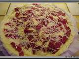 Quiche au chou-fleur et allumettes de canard