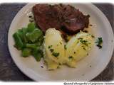 Rôti de boeuf en cocotte et puree maison