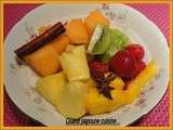 Salade de fruits aux epices