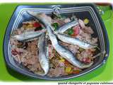 Salade de thon aux anchois