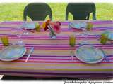 Table dejeuner en terrasse tout simplement