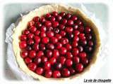 Tarte amandine aux cerises