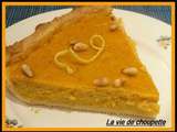 Tarte au potiron sucree