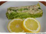 Terrine fine au chou farci