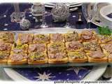 Toasts terrine d'escargots et terrine de lievre au banyuls / cassolettes d'escargots aux cepes