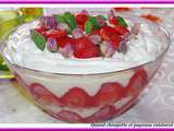 Trifle aux fraises