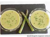 Veloute de queues d'asperges vertes