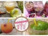 4 recettes de boissons d'été 🍹🍸