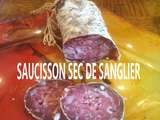 Saucisson sec de sanglier de Nathalie kucor