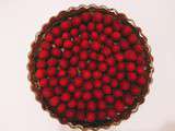 Tarte chocolat framboise