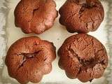 Coeurs fondants tout chocolat