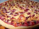 Tarte amandine aux prunes