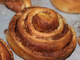 Cinnamon rolls (roules a la cannelle)