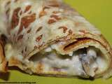 Crepes aux champignons