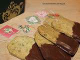 Sables the vert/chocolat en forme de sachets de thé