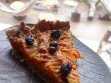 Tarte aux carottes et olives