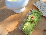 Tartinade petits pois menthe