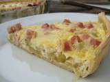 Quiche aux courgettes et au jambon cuit