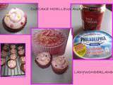 Cupcakes moelleux aux airelles glacage fraise