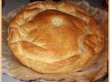 Tourte jambon champignons