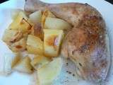 Poulet en deux cuissons