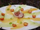 Carpaccio de melons