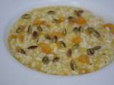 Risotto à la courge muscade