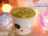 Mugcake pomme et cannelle minute