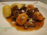 Agneau doré aux abricots secs - Les recettes de mimi