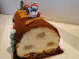 Bûche de Noël façon tiramisu - Les recettes de mimi