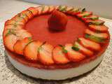 Entremet vanille fraise - Les recettes de mimi