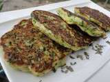 Galettes moelleuses aux courgettes et cumin - Les recettes de mimi