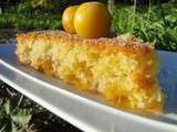 Gâteau doré aux mirabelles - Les recettes de mimi