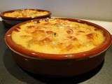 Gratin de crevettes au curcuma