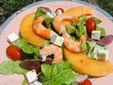 Salade estivale terre et mer - Les recettes de mimi