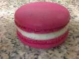 Macarons vanille coeur de framboise/ concours du meilleur macaron amateur Metz