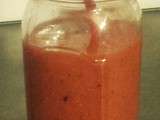 Smoothie fraise figue exotique