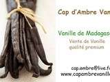 Cap d'ambre vanille