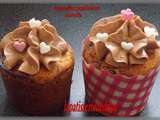 Cupcakes pralinoise nutella