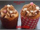 Cupcakes pralinoise  nutella