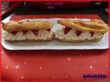 Eclair chantilly fraise