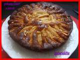 Gateau aux pommes et caramel au beurre salé