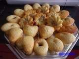 Madeleine au cur fondant au chocolat