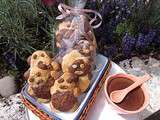 Cookies  oursons  vanille et chocolat