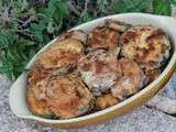 Aubergines panées